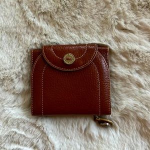 Cole Haan Brown Leather Trifold Wallet